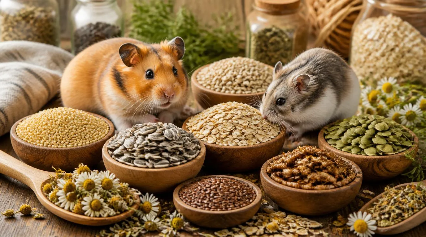 How to Make Homemade Hamster Food for Pet Hamsters